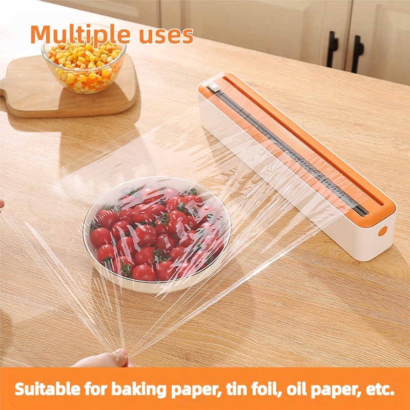 Kitchen Paper For Baking - Large Size Plastic Wrap Dispenser with