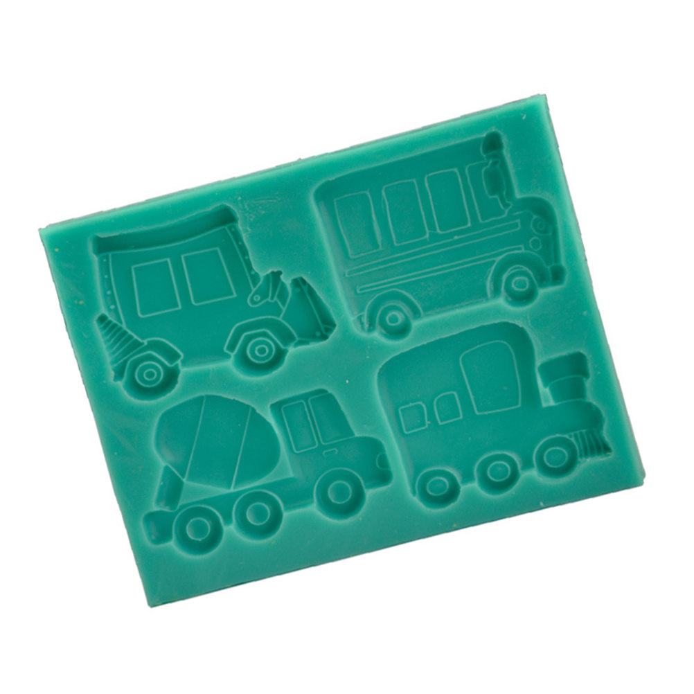 Silicone Cake Mold - 1Pcs Silicone Baking Mold Traffic Vehicle