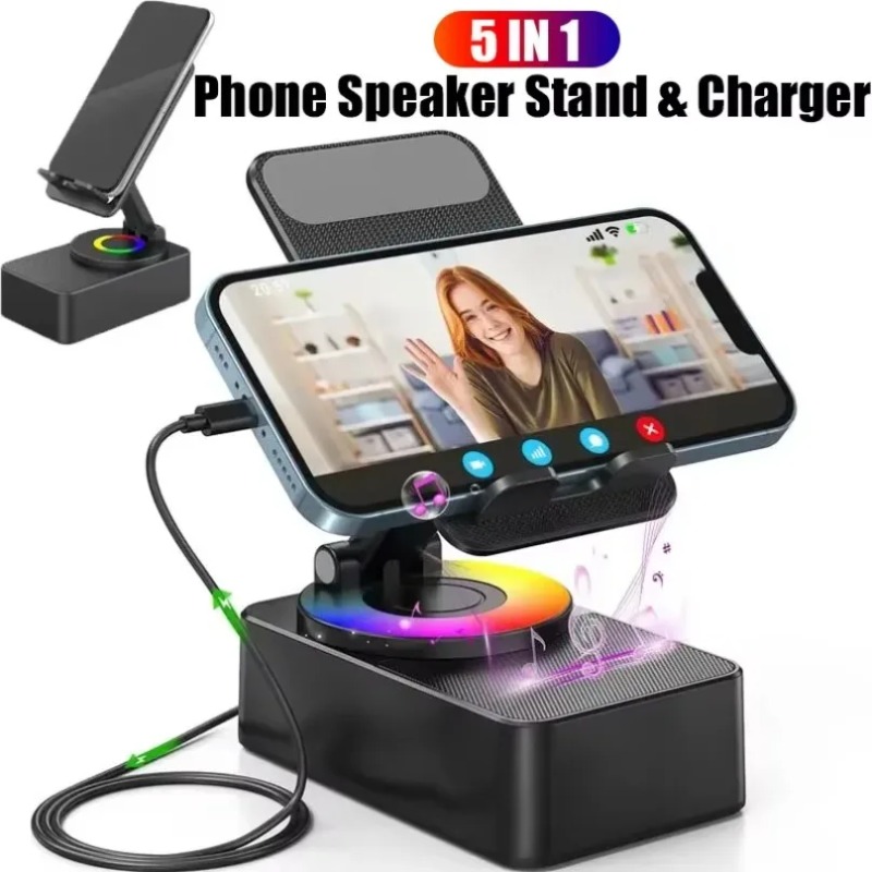 Kitchen Bank - 5-in-1 Wireless Bluetooth Speaker Desktop Mobile