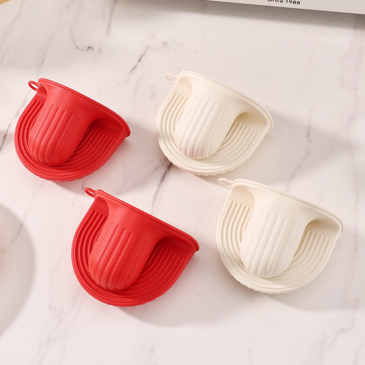 Mini Kitchen Baking - 2PCS Mini Oven Gloves Silicone Heat
