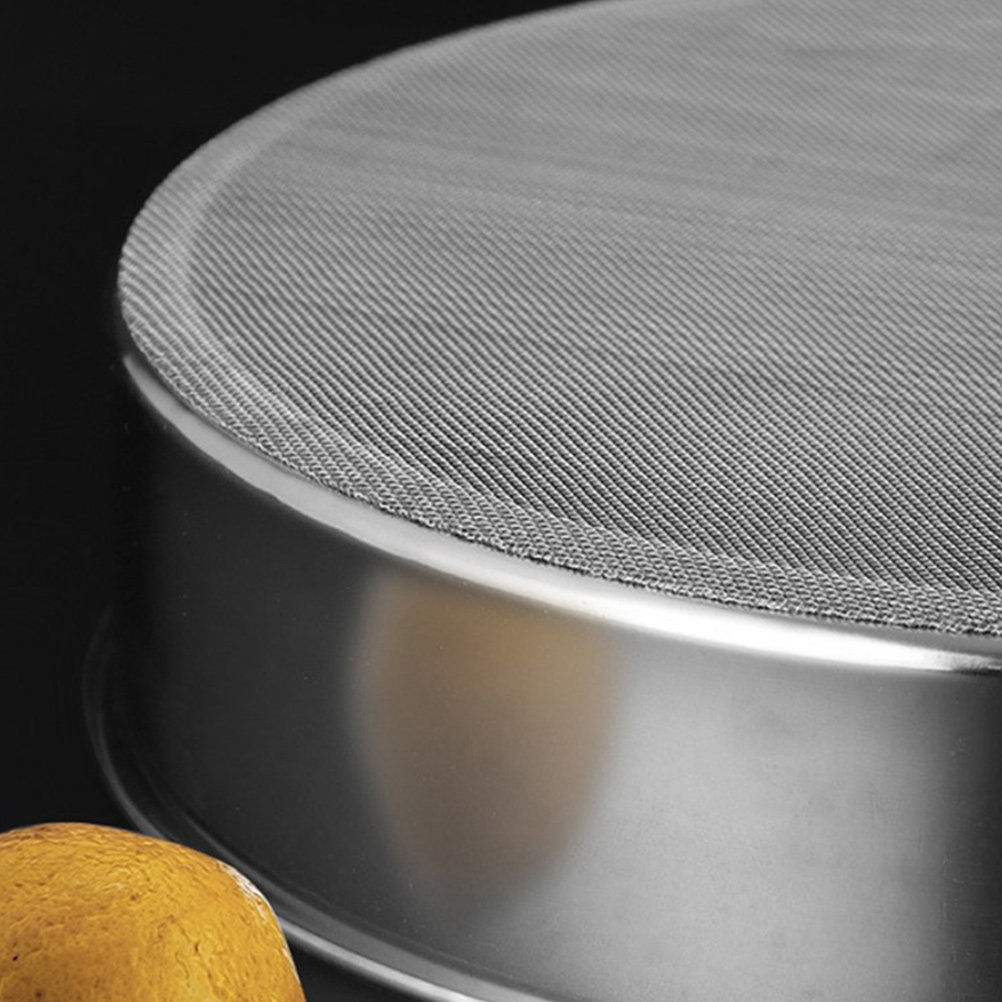 Kitchen Baking Utensils - 3Pcs Stainless Steel Flour Sifter Set