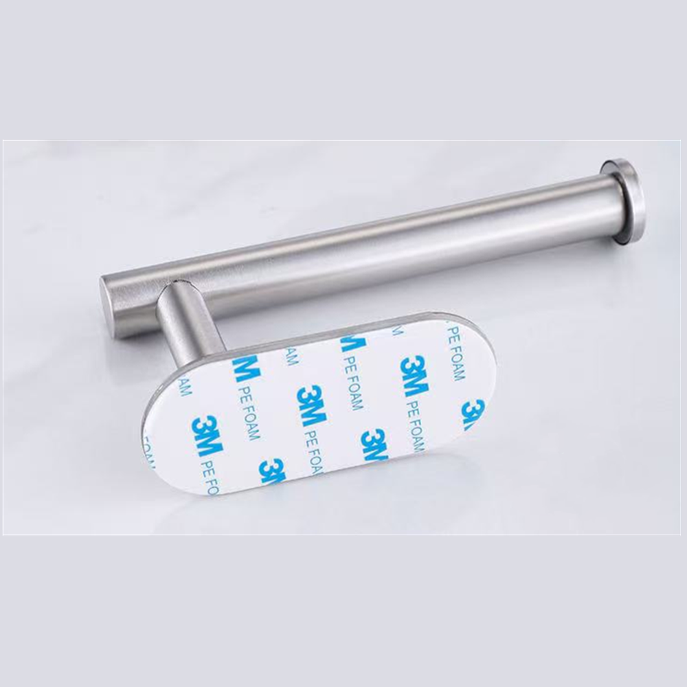 Kitchen Baking Paper Holder - Self-Adhesive Toilet Paper Holder Bathroom Stainless