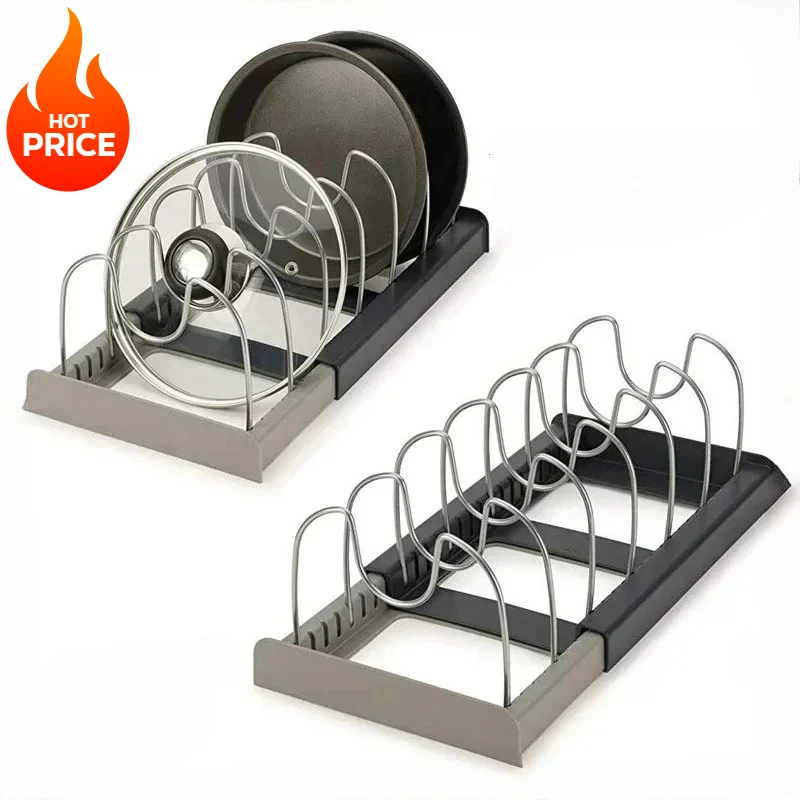 Kitchen Zo - Hot New Pot Lid Storage Rack