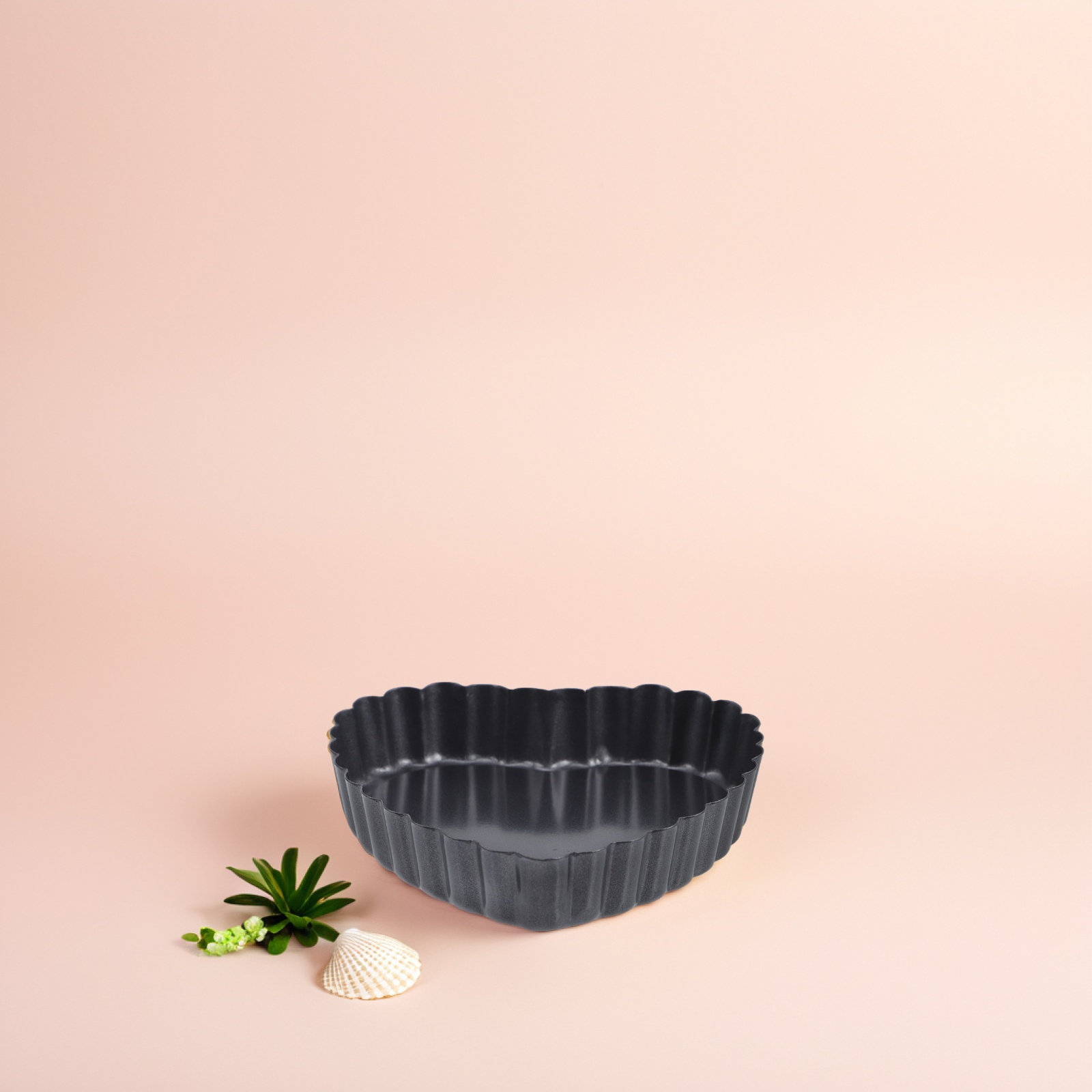 Mini Kitchen Baking - 6Pcs Heart Shape Tart Pan Set