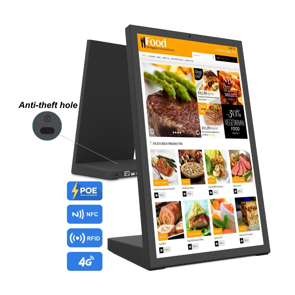 Kitchen Bank - Desktop Shape L Tablet Digital Signage