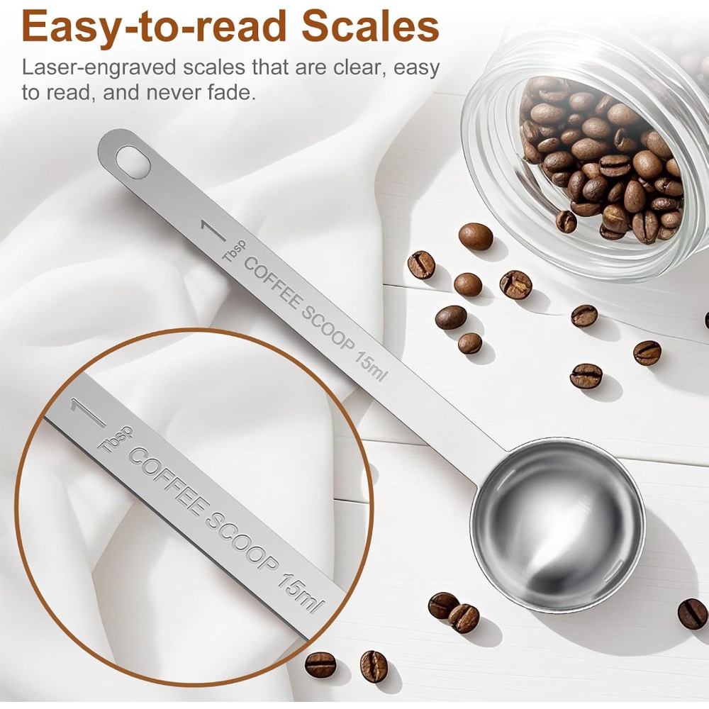 Stainless Steel Long Handle Co - Baking Powder Kitchen recension och pris