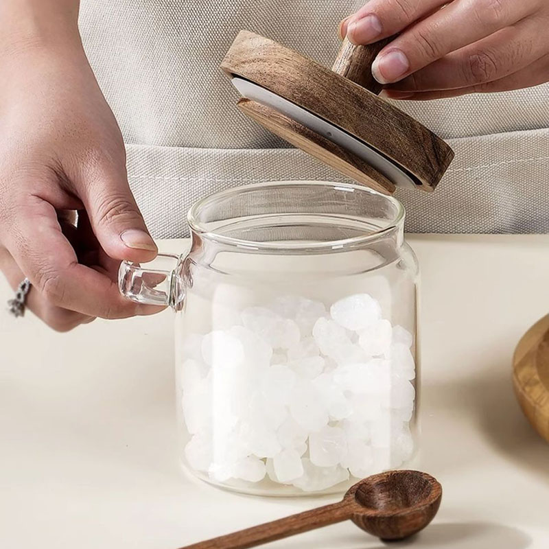 Clear Glass Candy Snack Jar wi - Kitchen Bank recension och pris