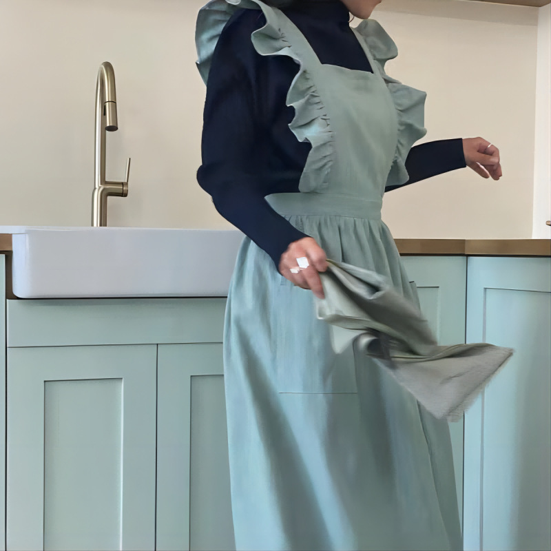 1PC French Pastoral Florist Ar - Kitchen For Baking recension och pris
