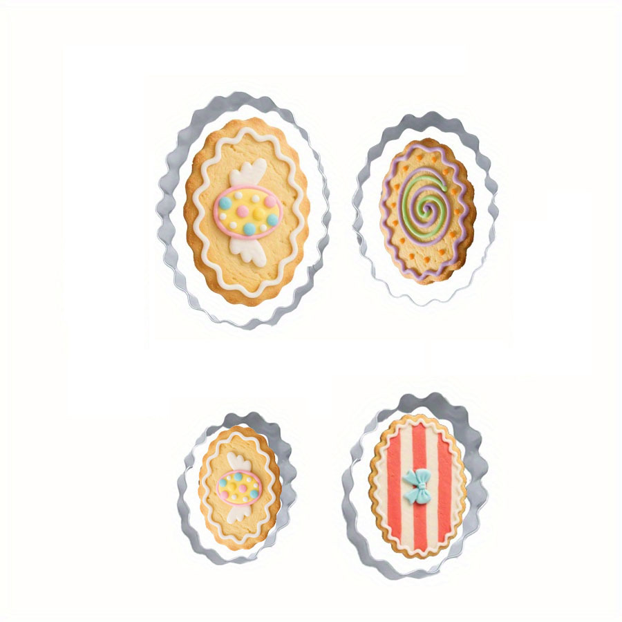 Stainless steel wavy egg shape - Kitchen Baking Utensils recension och pris