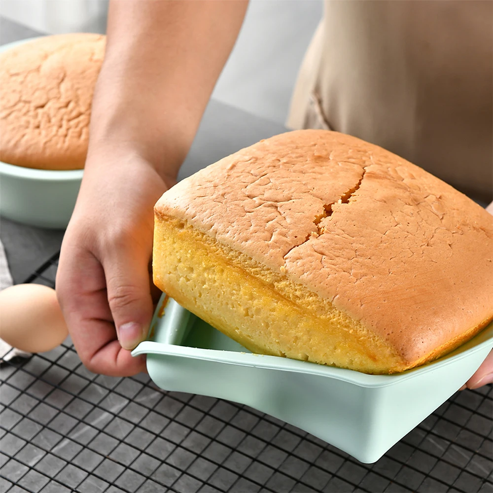 1/4Pcs Silicone Square Cake Mo - Kitchen Baking Utensils recension och pris