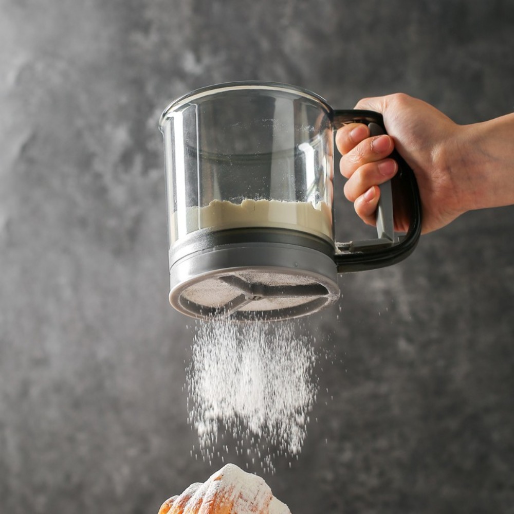 yesDouble Layer Flour Sifter M - Baking Powder Kitchen recension och pris