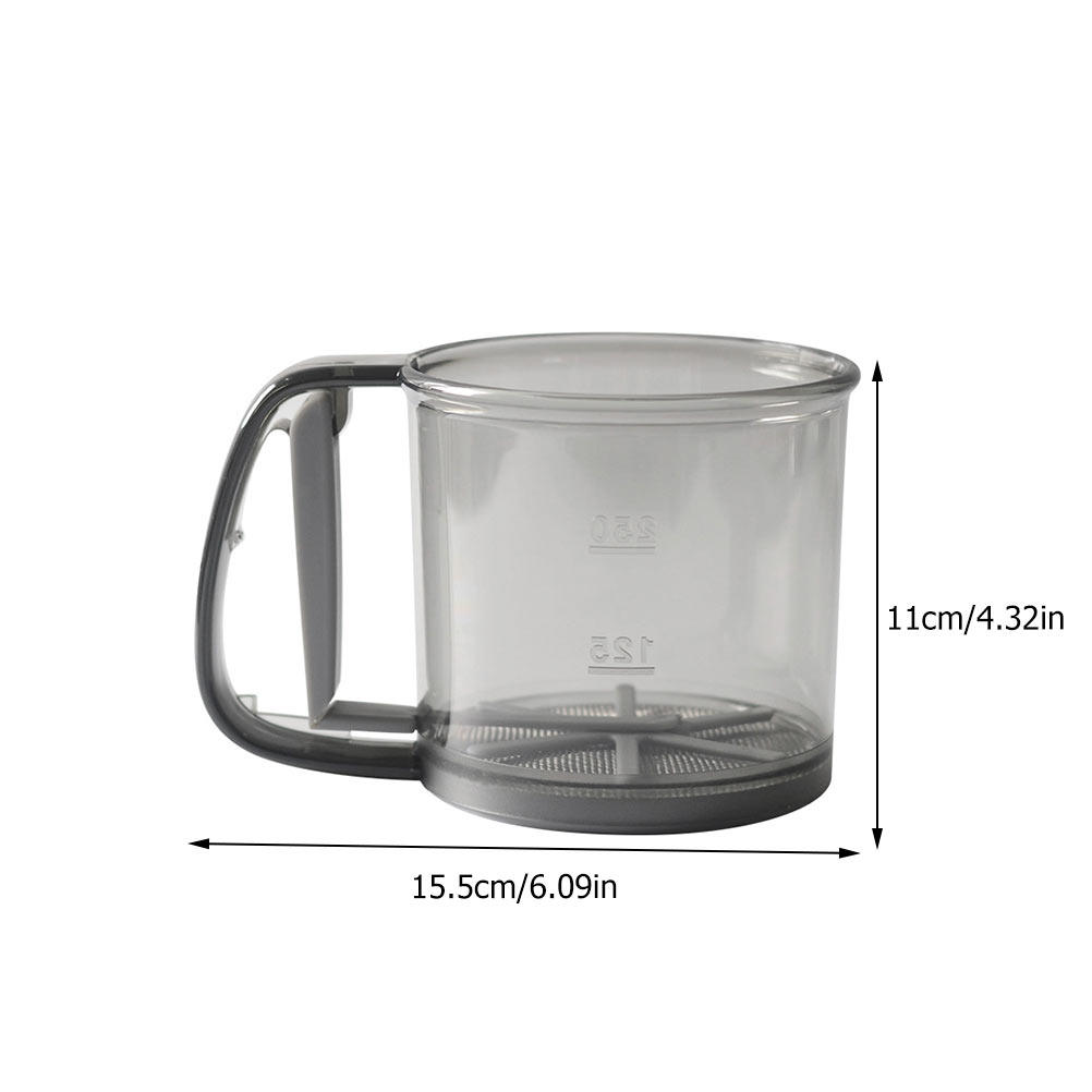 Handheld Flour Sifter with Fin - Baking Powder Kitchen recension och pris