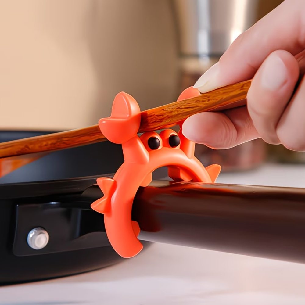 A Set of 2 Silicone Spoon Hold - Kitchen Baking Pan Set recension och pris