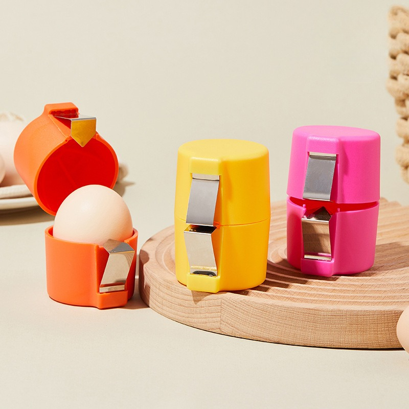 Portable Egg Cracker Set Manua - Mini Kitchen Baking recension och pris