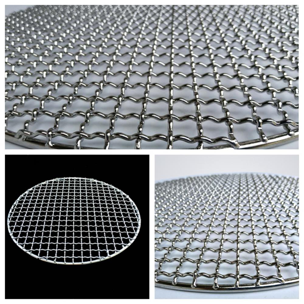 Stainless Steel Round BBQ Gril - Kitchen Baking Tray Organiser recension och pris