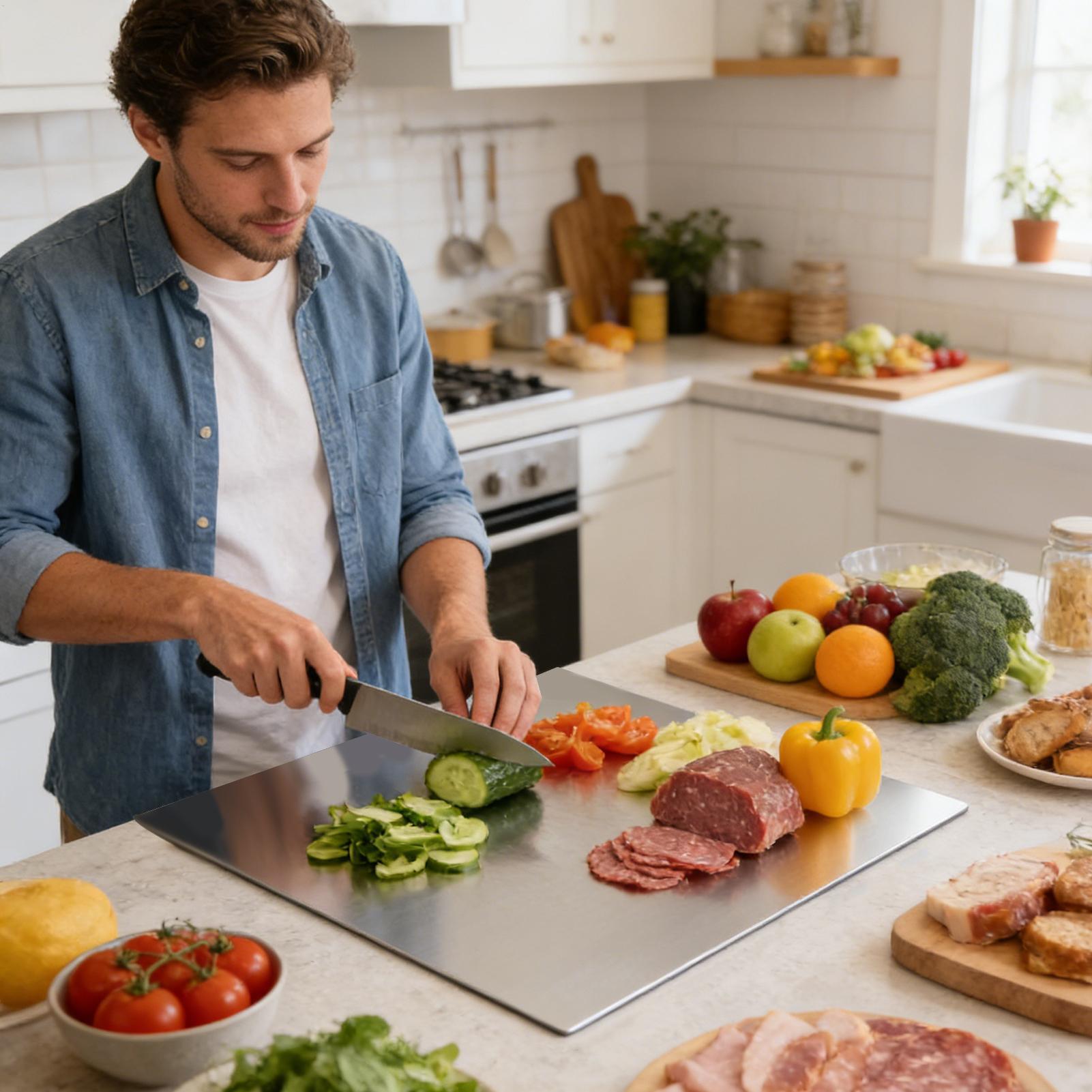 Stainless Steel Cutting Board  - Kitchen For Baking recension och pris