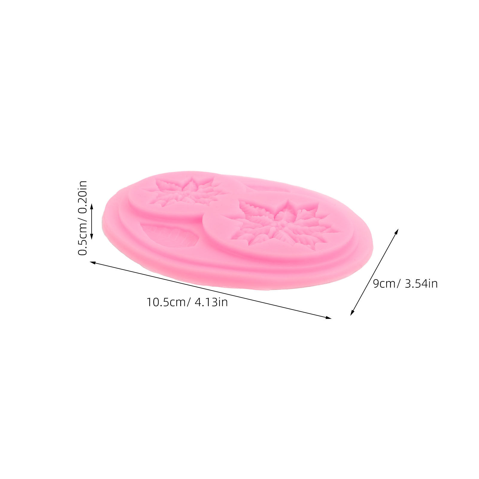 2Pcs Floral Silicone Molds for - Silicone Cake Mold recension och pris