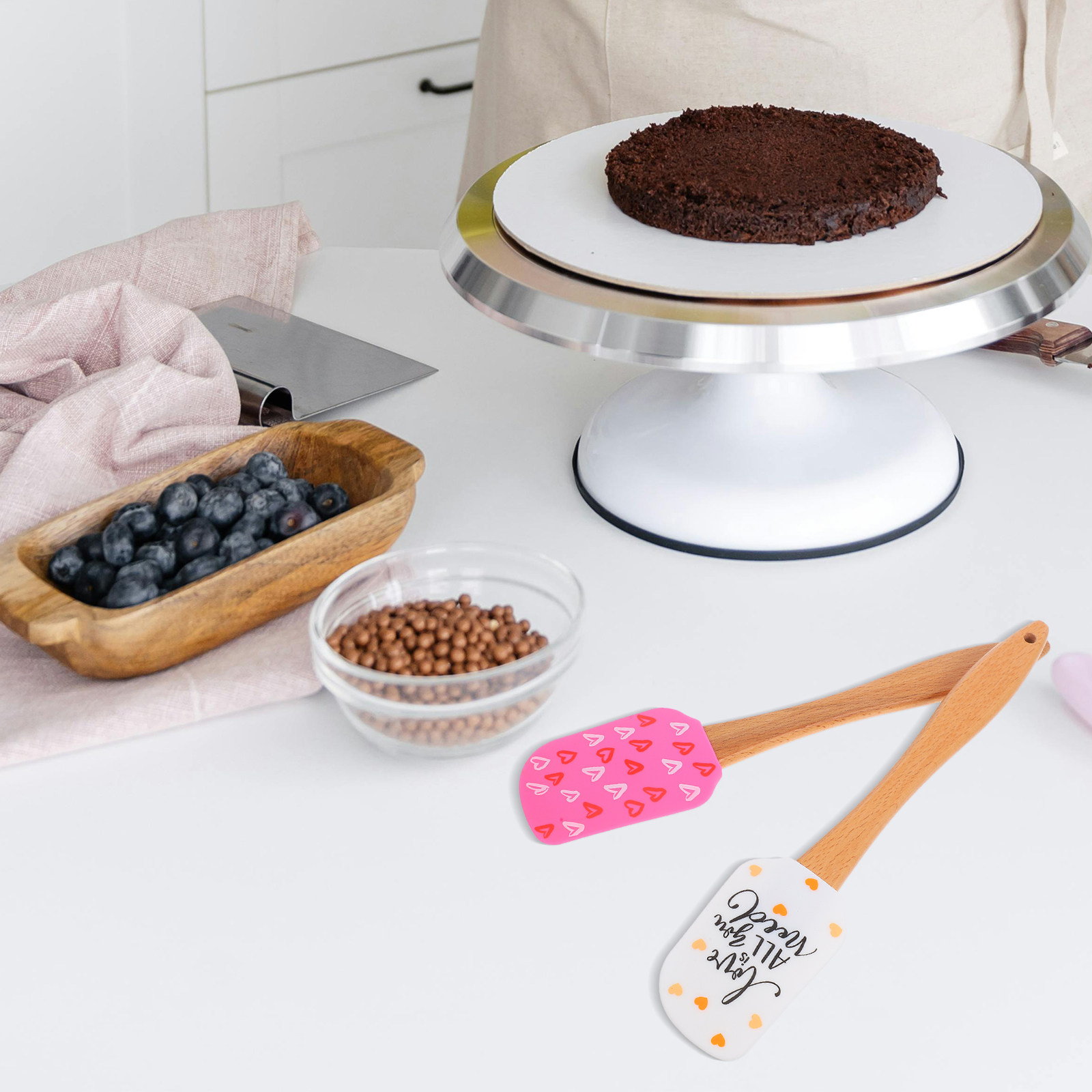 2Pcs Valentine's Day Heart Des - Kitchen Baking Utensils recension och pris