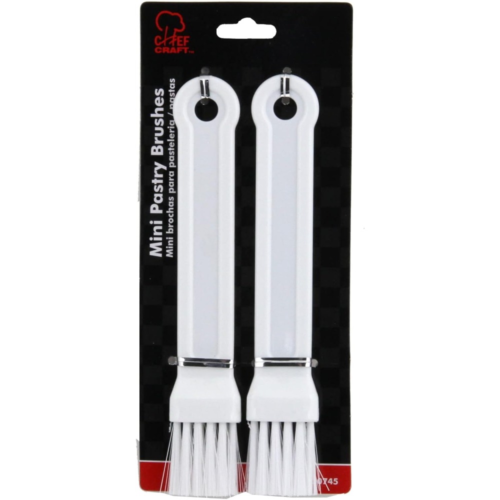 7 Inch White Mini Pastry Brush - Kitchen Baking Decor recension och pris