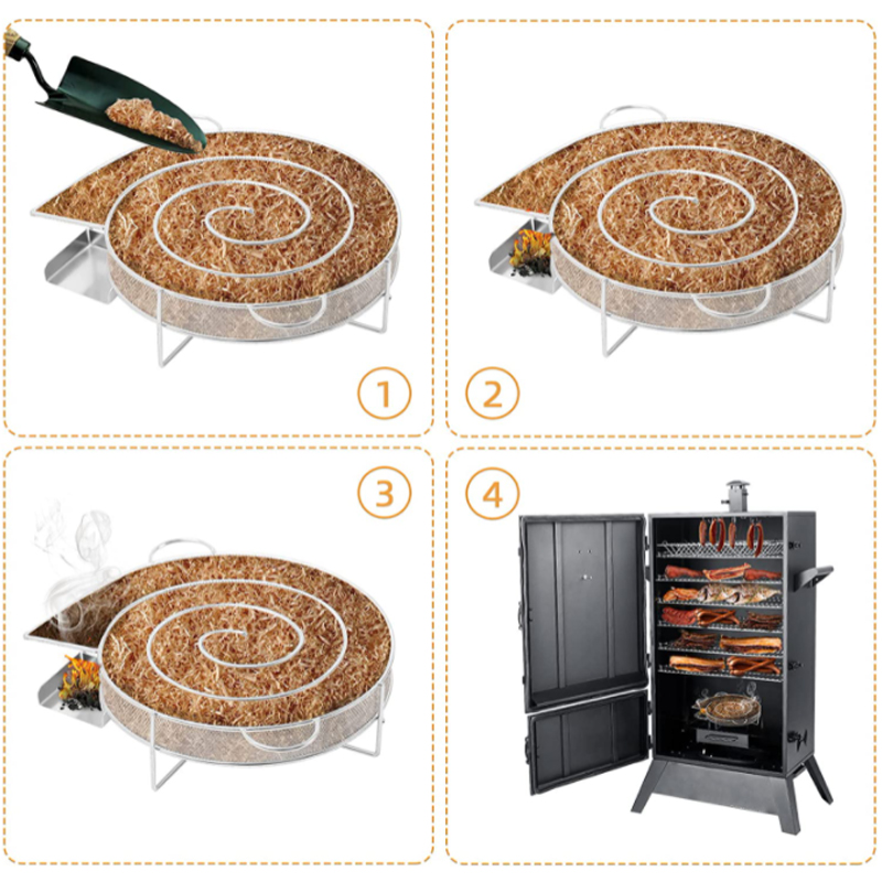 Cold Smoke Generator BBQ Acces - Kitchen Baking Tray Organiser recension och pris
