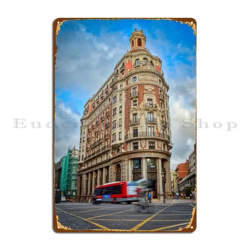 Bank Of Valencia Metal Plaque  - Kitchen Bank recension och pris