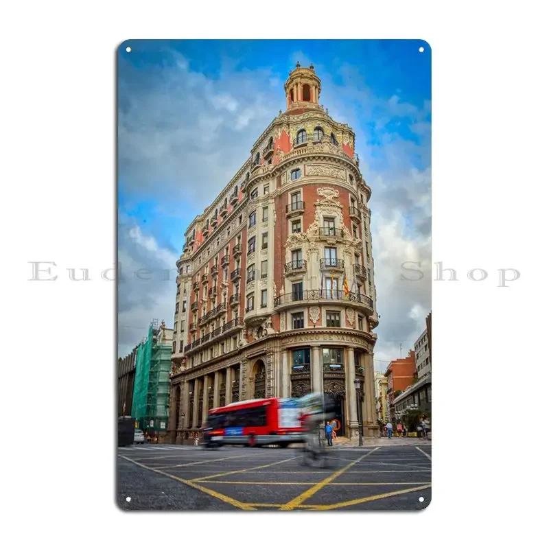 Bank Of Valencia Metal Plaque  - Kitchen Bank recension och pris