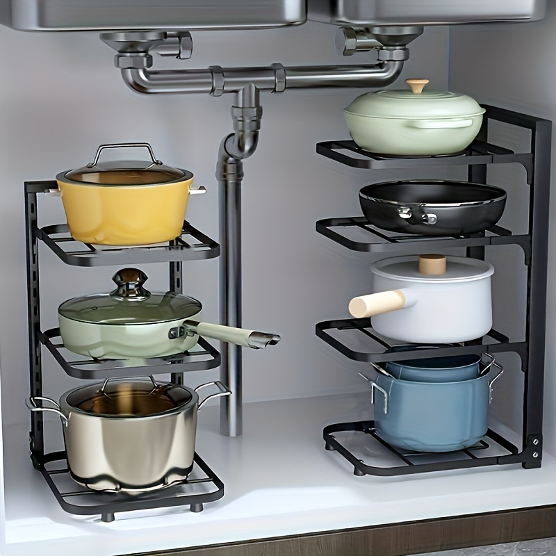 Adjustable Pot Rack Organizer, - Kitchen Zo recension och pris