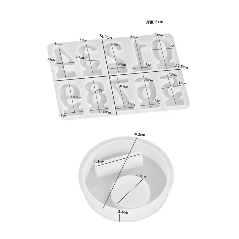 2pc Birthday Cake Silicones Mo - Silicone Cake Mold recension och pris