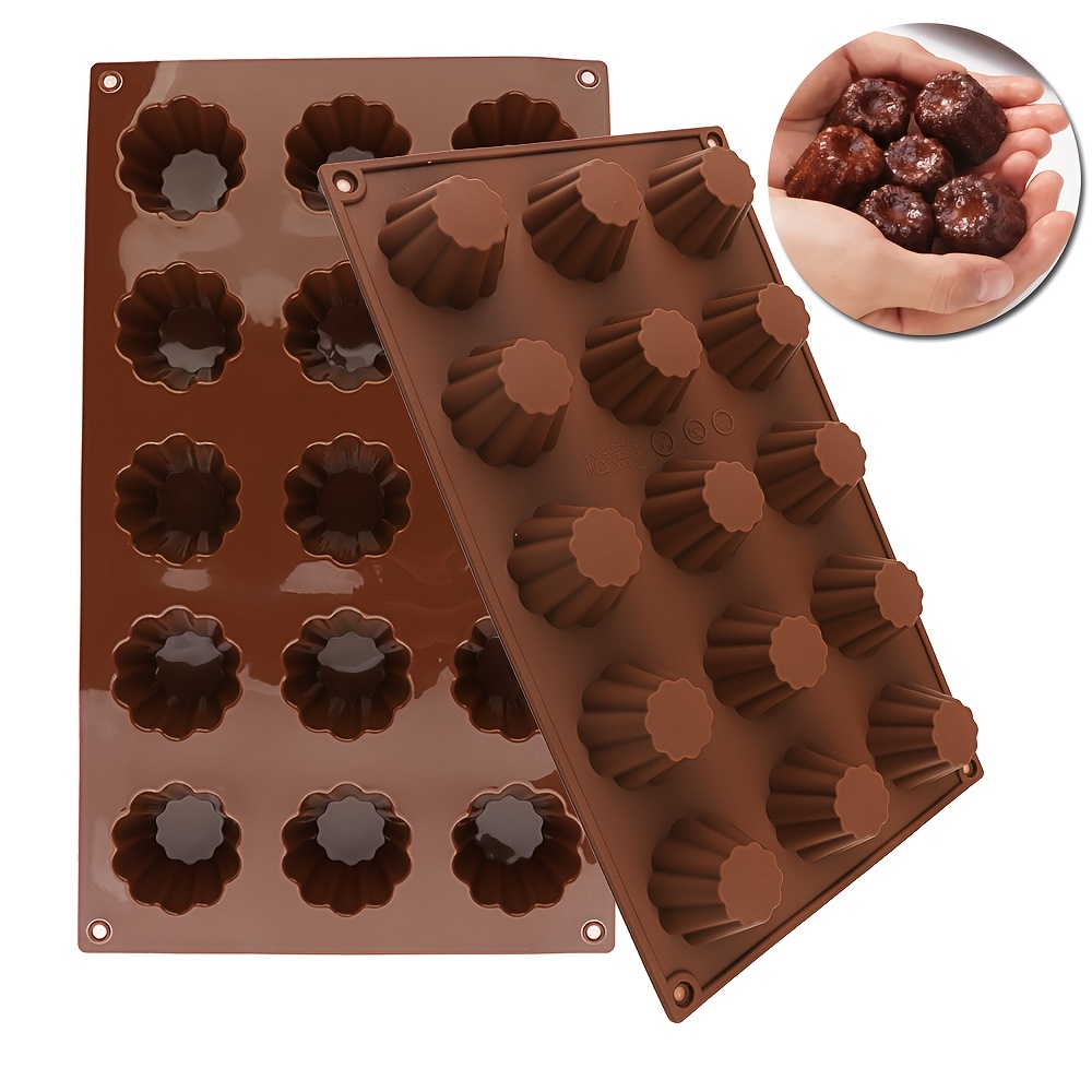 1 X 15-Cavity Silicone Cake Mo - Silicone Cake Mold recension och pris