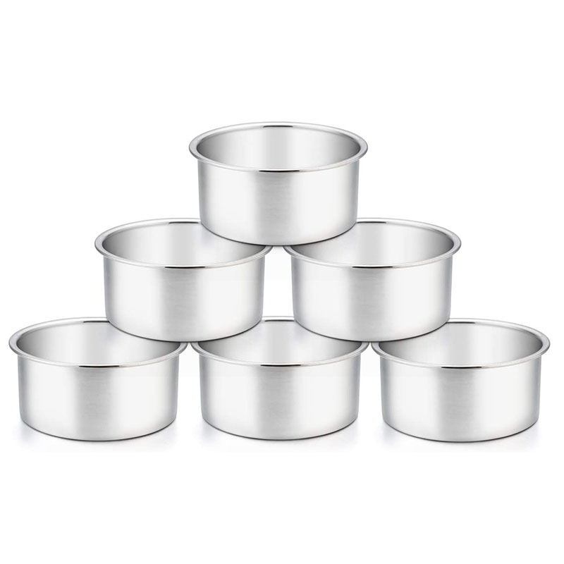 6/12Pcs Aluminum Mini Cake Pan - Kitchen Baking Pan Set recension och pris