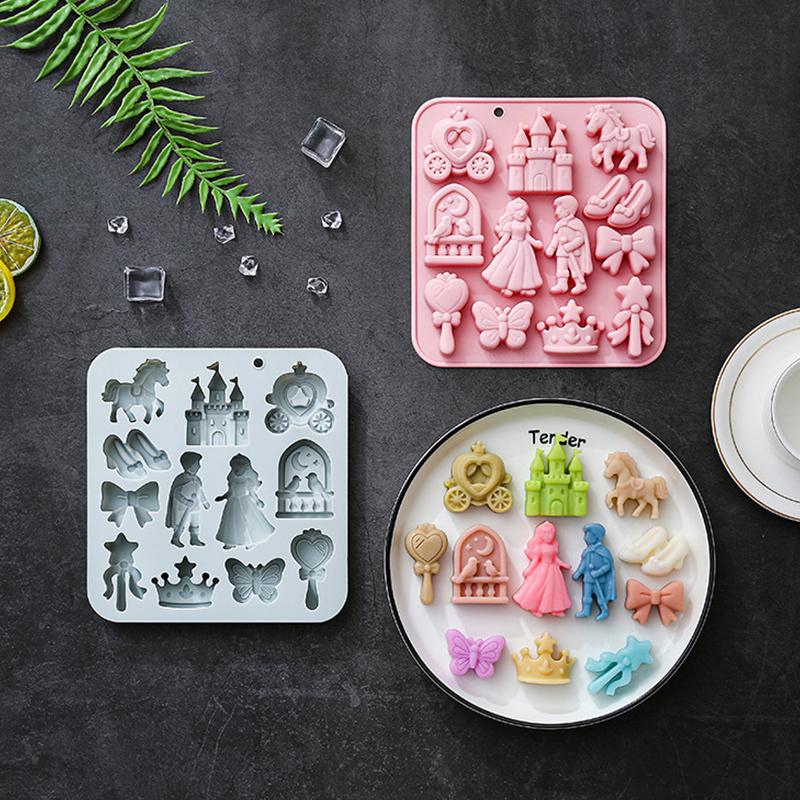 New 12 Cavity Prince, Princess - Silicone Cake Mold recension och pris