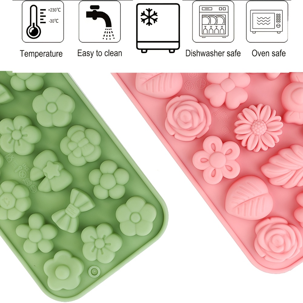 4-Pack Silicone Chocolate Cand - Silicone Cake Mold recension och pris