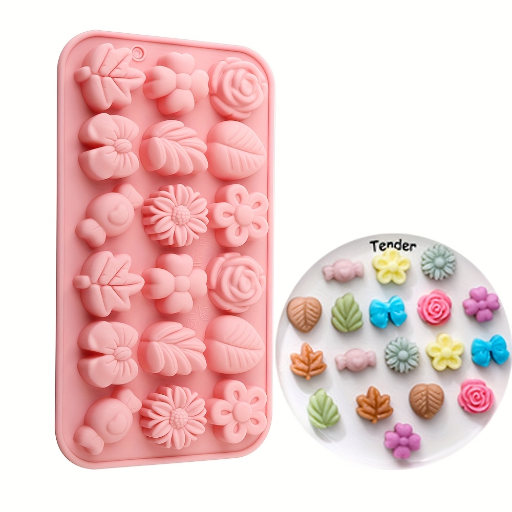 4-Pack Silicone Chocolate Cand - Silicone Cake Mold recension och pris