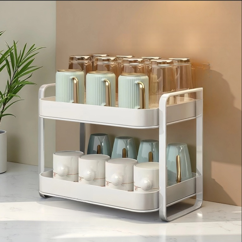 2 Tier Cup Organizer Rack Mug  - Kitchen Zo recension och pris