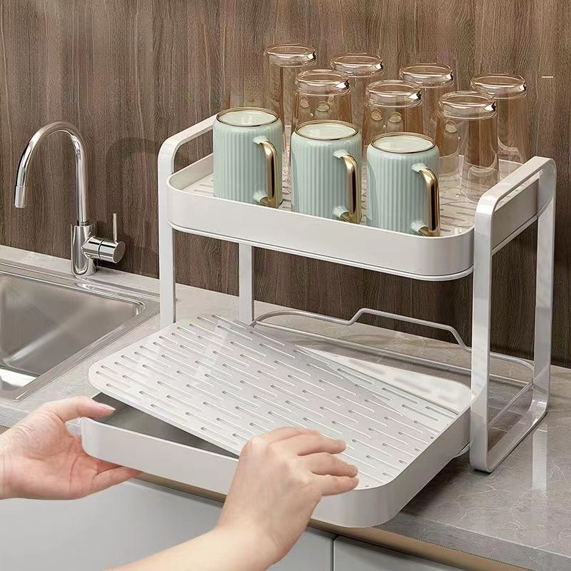 2 Tier Cup Organizer Rack Mug  - Kitchen Zo recension och pris