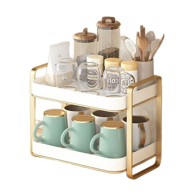 2 Tier Cup Organizer Rack Mug  - Kitchen Zo recension och pris