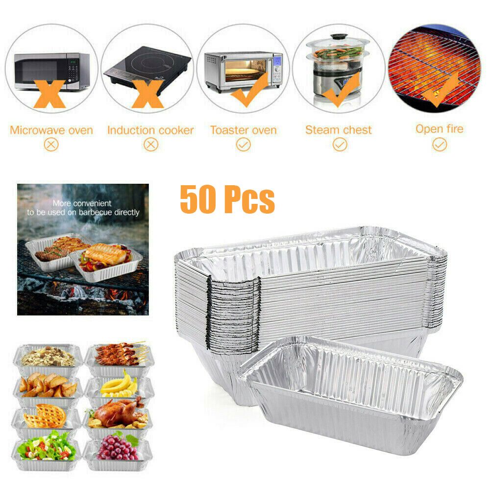 Disposable BBQ Drip Pans Alumi - Kitchen Baking Tray Organiser recension och pris
