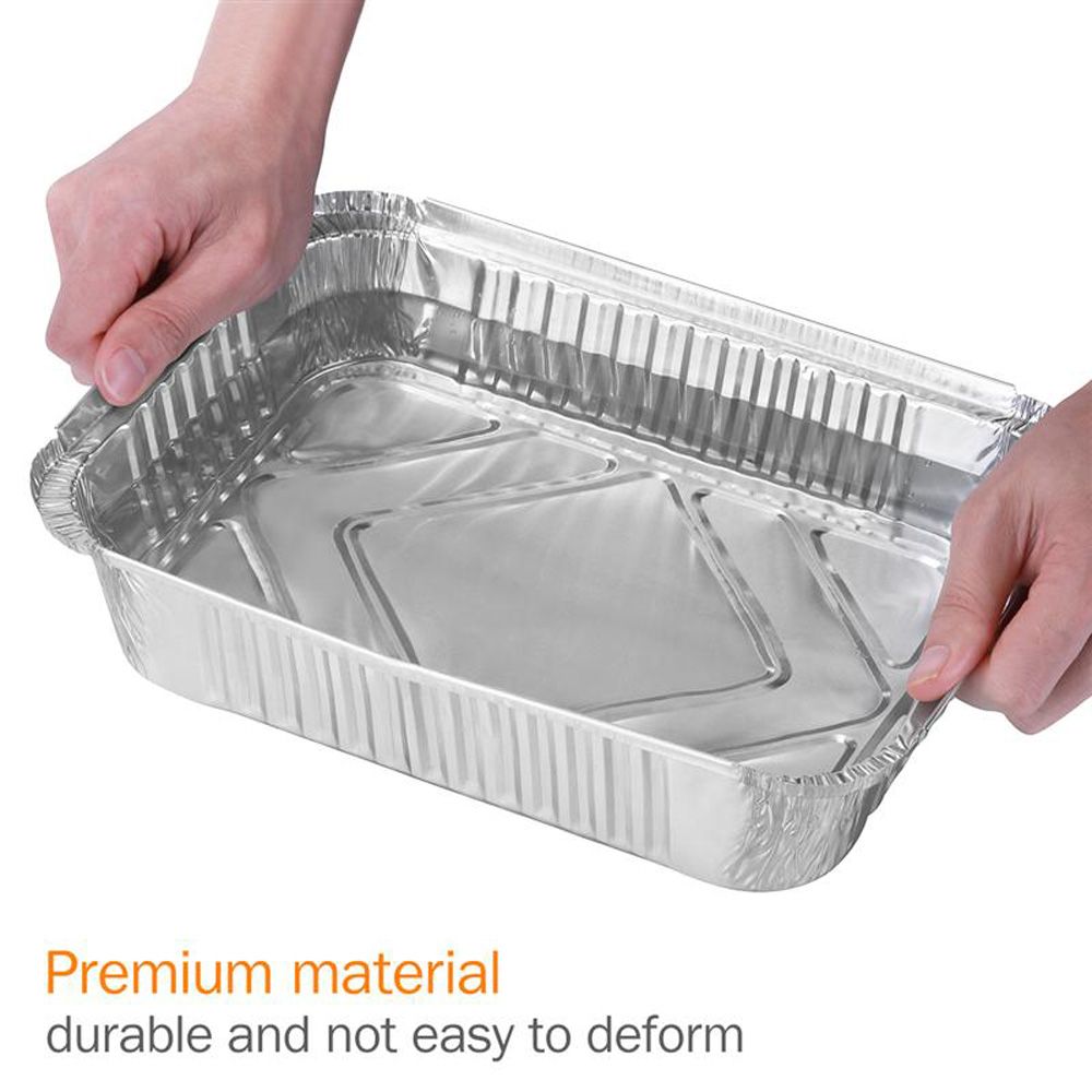 Disposable BBQ Drip Pans Alumi - Kitchen Baking Tray Organiser recension och pris