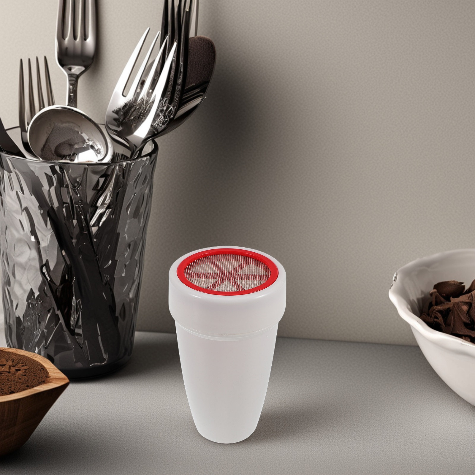 Handheld Flour Sieve Fine Mesh - Baking Powder Kitchen recension och pris