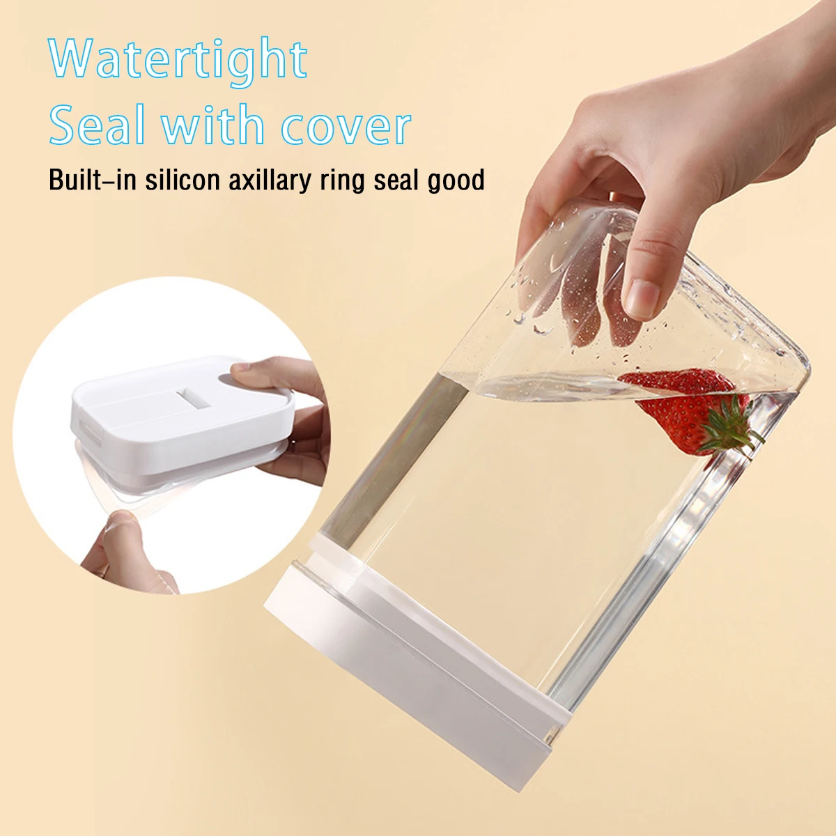 Pasta Storage Box Transparent  - Kitchen Bank recension och pris