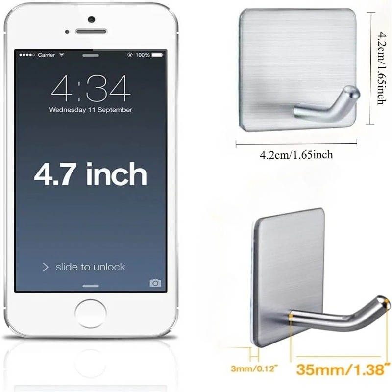 4Pcs No Drill Self Adhesive St - Kitchen Zo recension och pris
