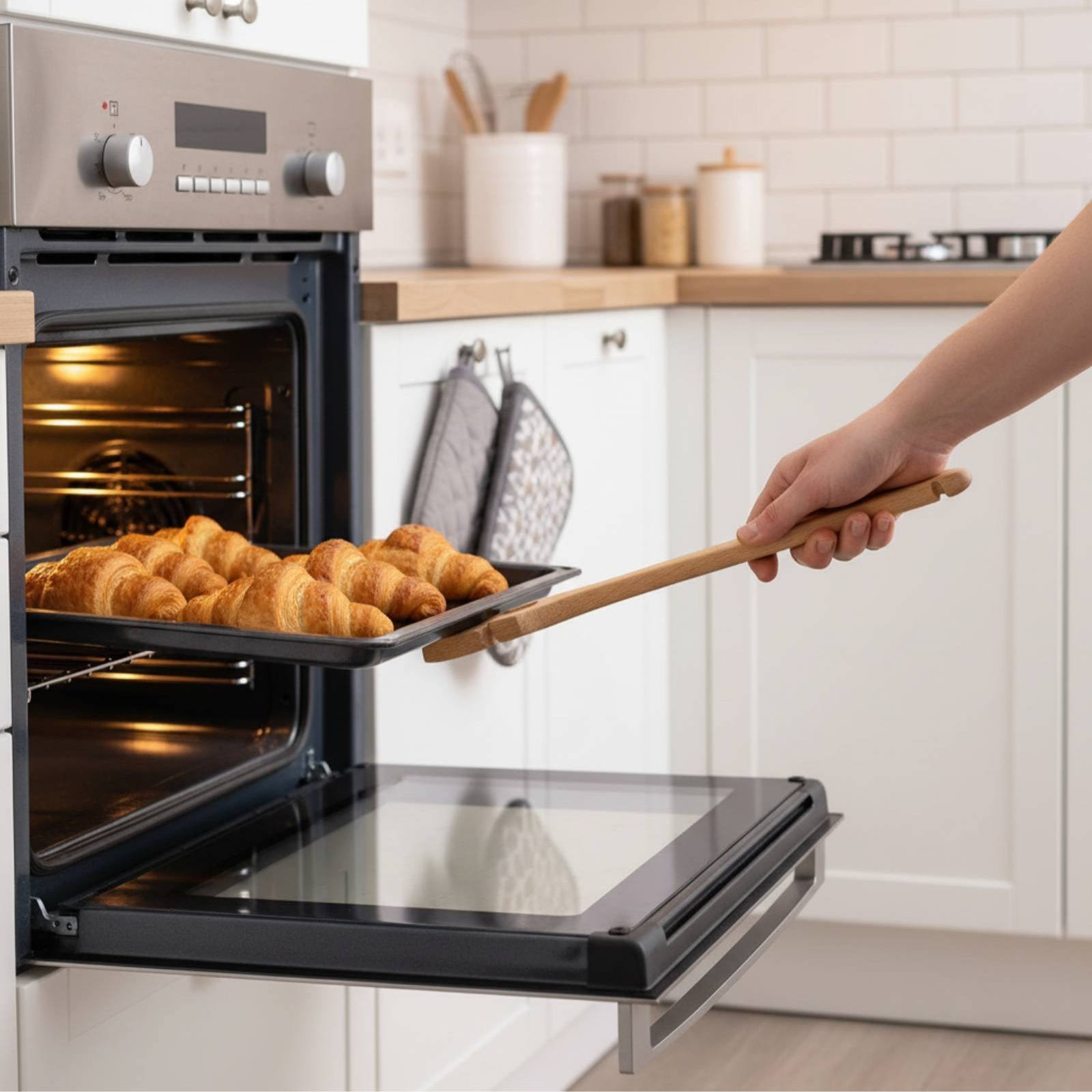 Oven Rack Push Pull Tool Anti- - Kitchen Baking Utensils recension och pris