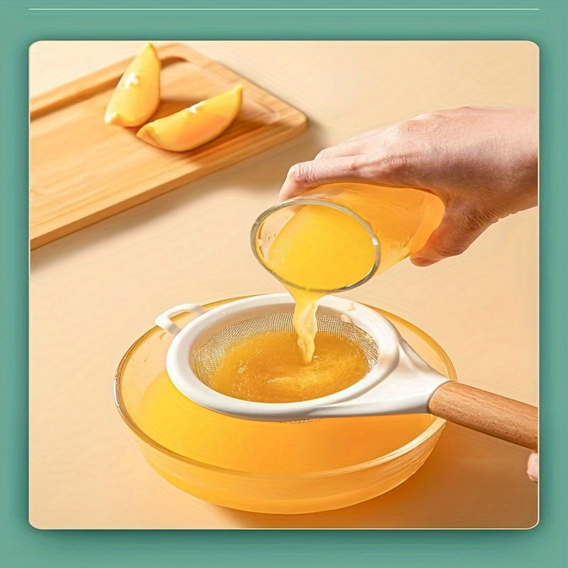 New type wooden handle flour s - Baking Powder Kitchen recension och pris