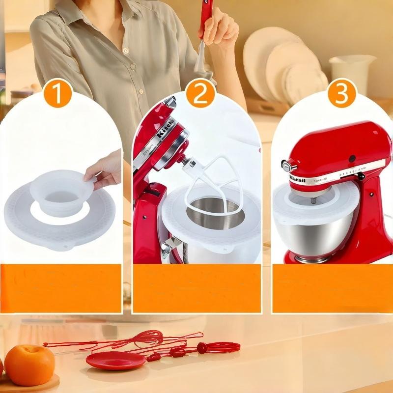 1Pcs DIY Silicone Mixers Bowl  - Kitchen Aid Baking Mixer recension och pris