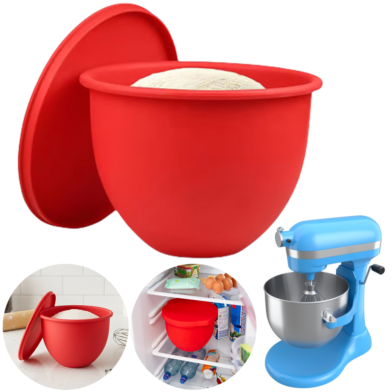 1PC Universal Silicone Pad Lin - Kitchen Aid Baking Mixer recension och pris