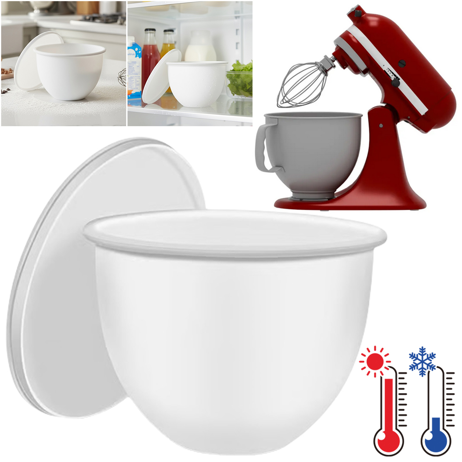 1PC Universal Silicone Pad Lin - Kitchen Aid Baking Mixer recension och pris