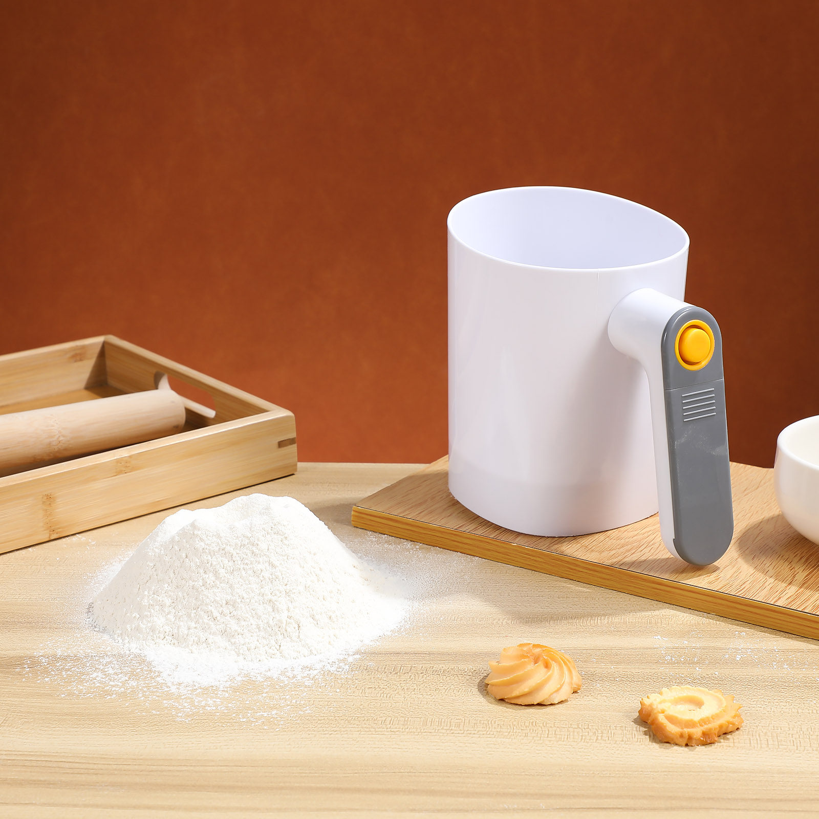 Electric Kitchen Sifter Handhe - Baking Powder Kitchen recension och pris