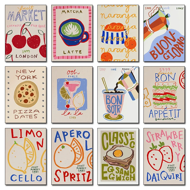 Bake Cake Kitchen Bread Coffee - Kitchen Baking Wall Art recension och pris