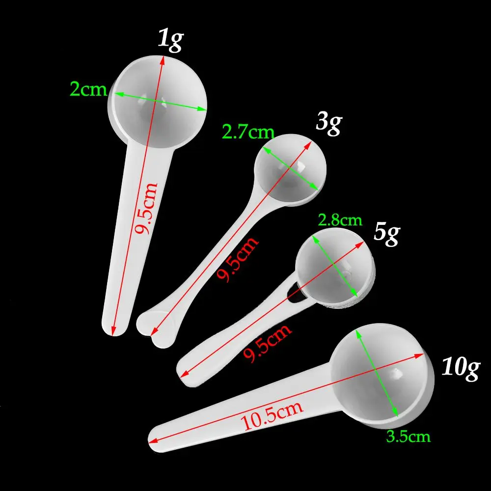 10PCS 1/3/5/10g Measuring Spoo - Baking Powder Kitchen recension och pris