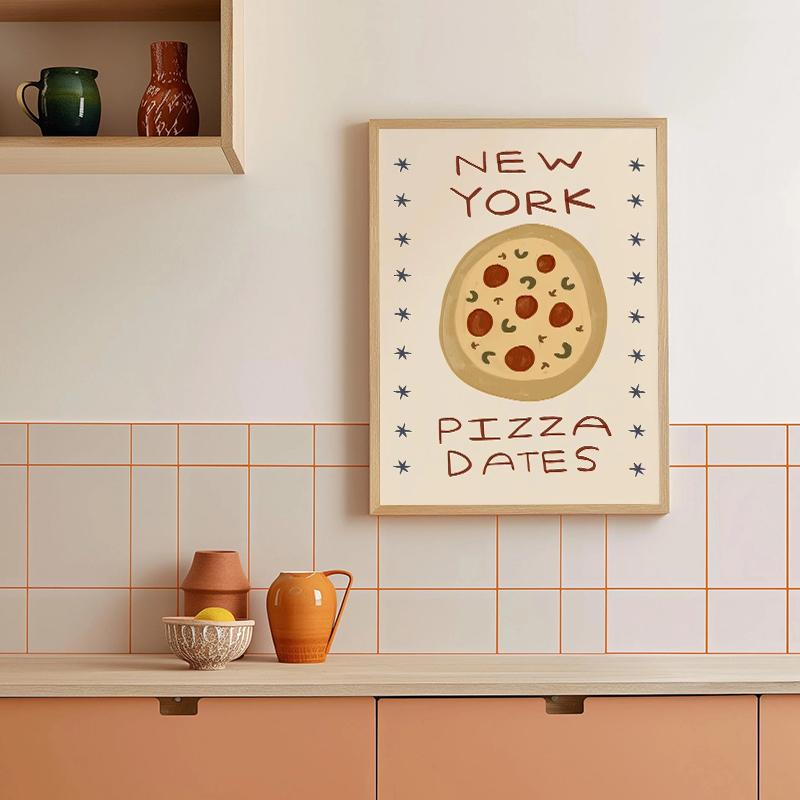 Bake Cake Kitchen Bread Coffee - Kitchen Baking Wall Art recension och pris